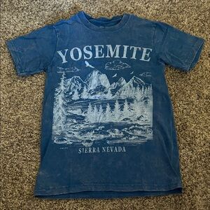 Yosemite Graphic Women’s  T-Shirt - Blue